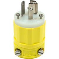 Prise mise &agrave; la terre verrouillable &agrave; deux bornes et trois fils, Nylon, 15 A, 250 V, L6-15P Auto Electric Service Ltd.