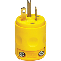 Commercial Grade Straight Blade Plug, Plastic, 20 A, 125 V Auto Electric Service Ltd.