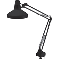 Heavy-duty Combination Task Light, 22/60 W, Fluorescent/Incandescent, 45" Neck, Black Auto Electric Service Ltd.