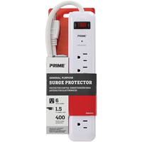 Protecteurs de surtension, 6 Prises, 400 J, 1875 W, Cordon 2' Auto Electric Service Ltd.