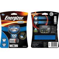 Lampe frontale Vision, DEL, 100 lumens, 10 hres de fonctionnement, piles AAA Auto Electric Service Ltd.