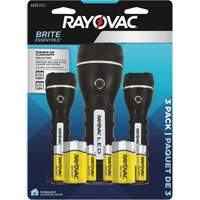 Brite Essentials Flashlight Pack, LED, 40/26 Lumens, D/AA Batteries Auto Electric Service Ltd.