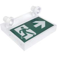 Running Man Sign with Security Lights, LED, Battery Operated/Hardwired, 12-1/10" L x 11" W, Pictogram Auto Electric Service Ltd.