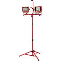 Twin Work Light with Tripod, LED, 40 W, 6000 Lumens, Aluminum Housing Auto Electric Service Ltd.