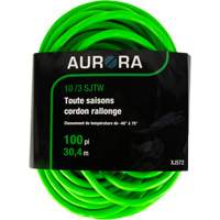 Industrial Extension Cord, All-Weather, SJTW, 10/3 AWG, 15 A, 100' Auto Electric Service Ltd.