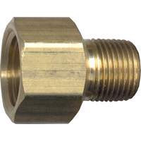 Pipe Adapter, FPT x NPT, 1/4" x 1/8" Dia., Brass Auto Electric Service Ltd.